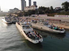 第162次中老缅泰湄公河联合巡逻执法行动启动