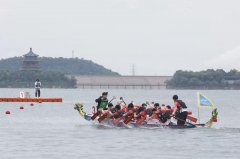 45支龙舟队逐浪昌平十三陵水库