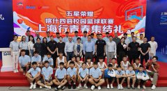 “五星荣耀”喀什四县校园篮球联赛上海行青春